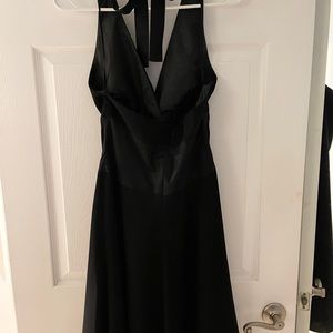 Jones of New York- Black Halter Special Occassion Dress